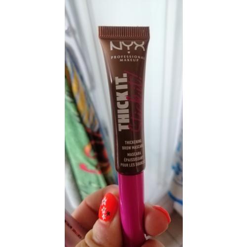 NYX Professional Makeup Thick It. Stick It! Brow Mascara (Maskara do brwi) - opinie | zdjęcie do recenzji od monita90