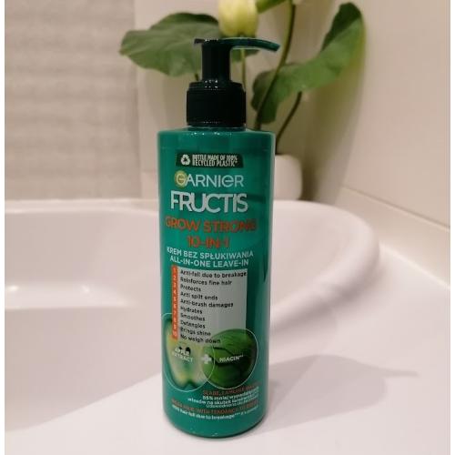 Garnier Fructis, Grow Strong, 10in1 (Krem bez spłukiwania 10w1) - opinie | zdjęcie do recenzji od Momo