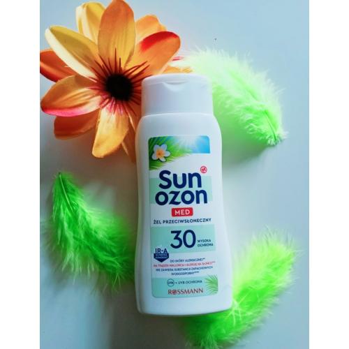 SunOzon Med, Sonnengel LSF 30 (Żel przeciwsłoneczny SPF 30) - opinie | zdjęcie do recenzji od Anuusiaczeek