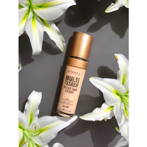 Rimmel Multi Tasker, Better Than Filters, Highlighter + Glow Booster Primer (Rozświetlający primer 3w1) - opinie | zdjęcie do recenzji od AgaSewilo