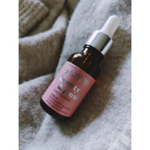 Eveline Cosmetics Beauty & Glow, Serum rozświetlające z kompleksem wygładzającym 7% `Give Me More! ` - opinie | zdjęcie do recenzji od shewild