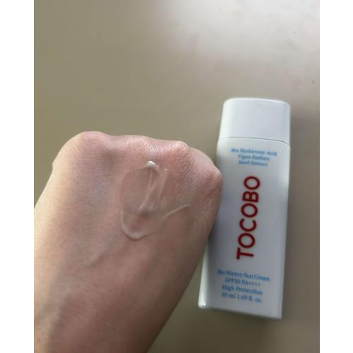 Tocobo Bio Watery Sun Cream SPF50+ PA++++ (Wegański krem ochronny) - opinie | zdjęcie do recenzji od whitenoise00 - 3