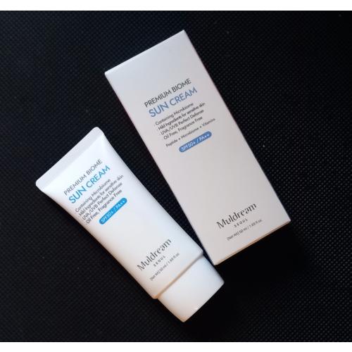 Muldream Premium Biome Sun Cream SPF50+/PA++ (Krem z filtrem) - opinie | zdjęcie do recenzji od kasia489 - 1