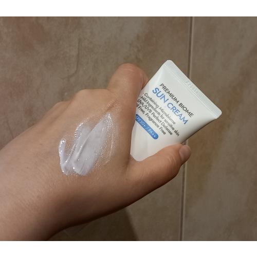 Muldream Premium Biome Sun Cream SPF50+/PA++ (Krem z filtrem) - opinie | zdjęcie do recenzji od kasia489 - 4