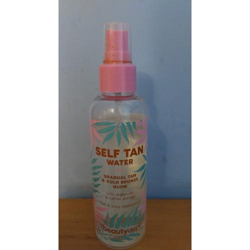 The Beauty Dept. Gradual Tan & Gold Bronze Glow , Self Tan Water (Woda samoopalająca w sprayu (nowa wersja)) - opinie | zdjęcie do recenzji od Smerfeta83