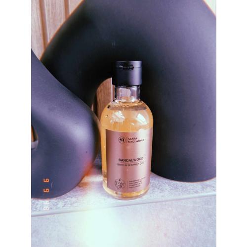 Stara Mydlarnia Sandalwood, Bath & Shower Gel (Drzewo sandałowe, Aksamitny żel do mycia ciała) - opinie | zdjęcie do recenzji od Rumcykiewicz