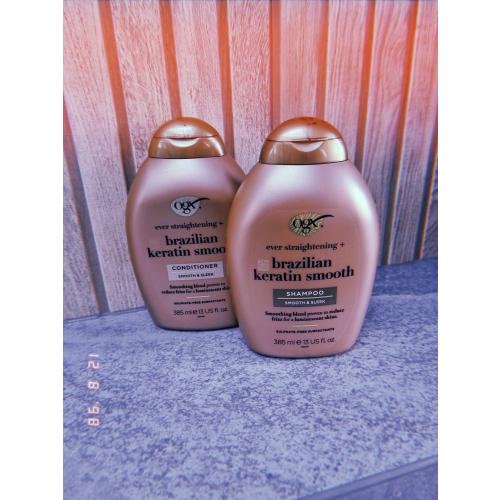 Organix Brazilian Keratin Therapy, Shampoo (Wygładzający szampon z keratyną) - opinie | zdjęcie do recenzji od Rumcykiewicz