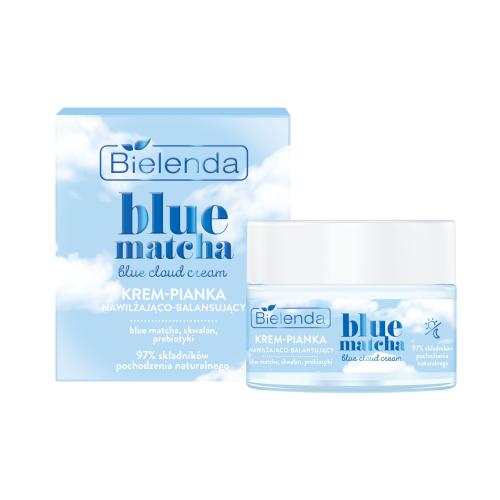 Bielenda Blue Matcha, Blue Cloud Cream (Krem-pianka nawilżająco-balansujący) - opinie | zdjęcie do recenzji od Klaud_Ersa