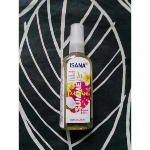 Isana Summer Paradise, Shaving Oil (Olejek do golenia) - opinie | zdjęcie do recenzji od Owocowysad - 1