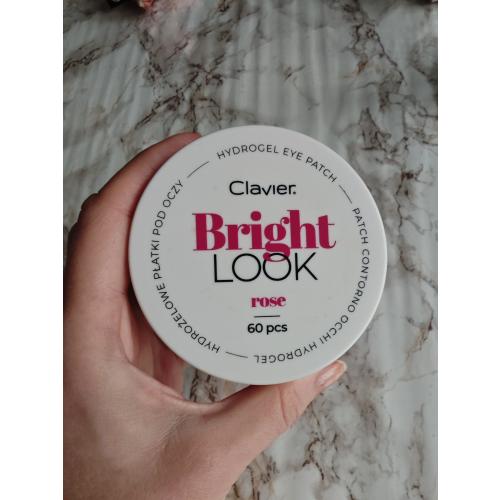 Clavier Bright Look, Rose, Hydrogel Eye Patch (Hydrożelowe płatki pod oczy z różą) - opinie | zdjęcie do recenzji od DianaArtsewing