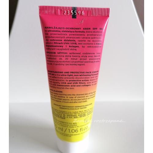Eveline Cosmetics Vitamin C 3x Action, Nawilżająco ochronny krem do twarzy na dzień SPF 50 - opinie | zdjęcie do recenzji od Momo - 4