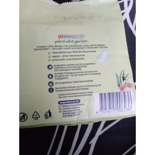 Facelle Natural Ultra Binden mit Flugeln (Podpaski higieniczne ze skrzydełkami) - opinie | zdjęcie do recenzji od Owocowysad - 1