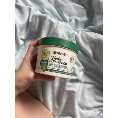 Garnier Body Superfood, Avocado + Omega 6  48H Nourishing Cream (Odżwyczy krem do ciała z olejkiem z awokado i kwasem omega 6) - opinie | zdjęcie do recenzji od prfctx - 1