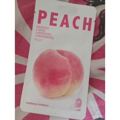 CNF Cosmetics Peach Iceland Glacial Water Sheet Mask (Nawilżająca maseczka `Woda lodowcowa z brzoskwiną`) - opinie | zdjęcie do recenzji od iwonab1 - 1