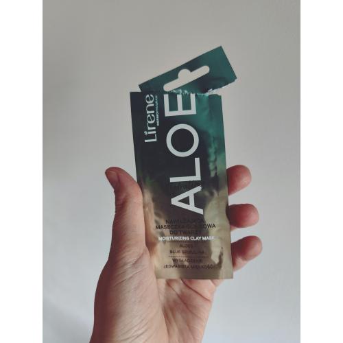 Lirene Dermoprogram Nawilżająca maseczka glinkowa do twarzy `Hydrating Aloe` - opinie | zdjęcie do recenzji od shewild