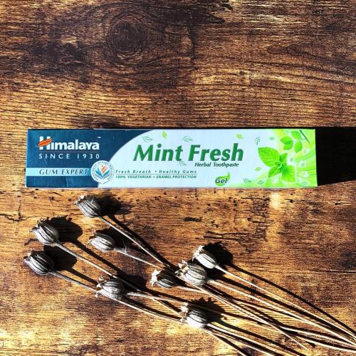 Himalaya Herbals Gum Expert, Mint Fresh Herbal Toothpaste (Ziołowa pasta do zębów w żelu) - opinie | zdjęcie do recenzji od Crystal1994 - 1