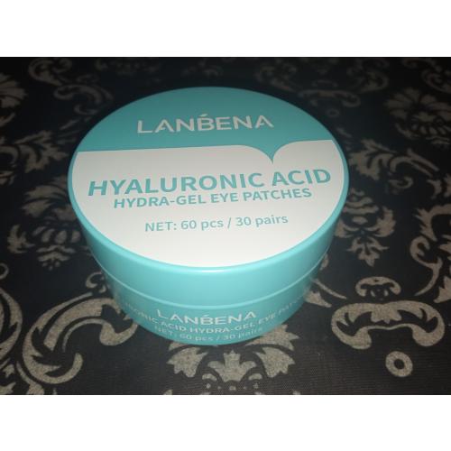 Lanbena Hyaluronic Hydra-gel Eye Patches (Płatki pod oczy z kwasem hialuronowym) - opinie | zdjęcie do recenzji od KardiaM - 2