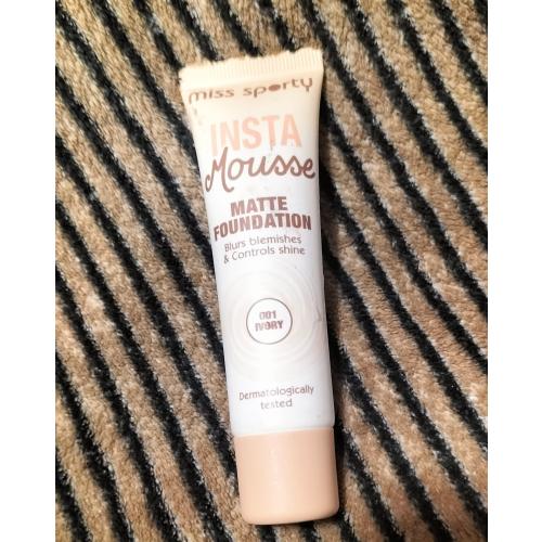 Miss Sporty Insta Mousse, Matte Foundation (Podkład matujący) - opinie | zdjęcie do recenzji od Dorota19860