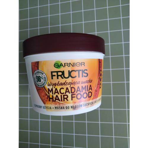 Garnier Fructis, Macadamia Hair Food (Wygładzająca maska do włosów suchych i niesfornych) - opinie | zdjęcie do recenzji od Avesammael - 1