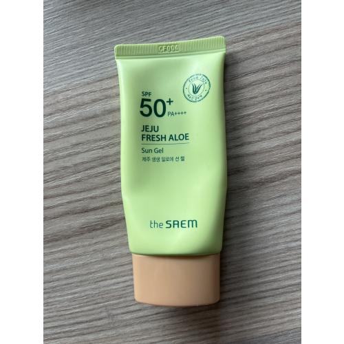 The Saem Jeju Fresh Sun Gel SPF50+ (Krem-żel przeciwsłoneczny SPF50+) - opinie | zdjęcie do recenzji od Ania_2087