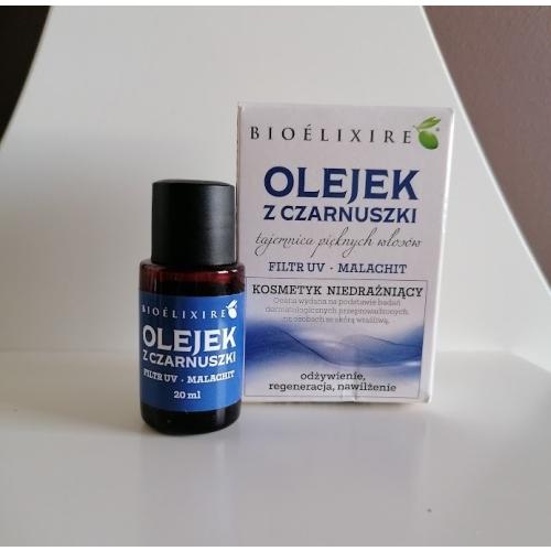Bioelixire Olejek z czarnuszki, filtr UV, malachit (nowa wersja) - opinie | zdjęcie do recenzji od Momo - 1