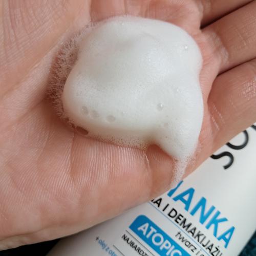 Solverx Atopic Skin, Pianka do mycia i demakijażu - opinie | zdjęcie do recenzji od AnaSky - 3