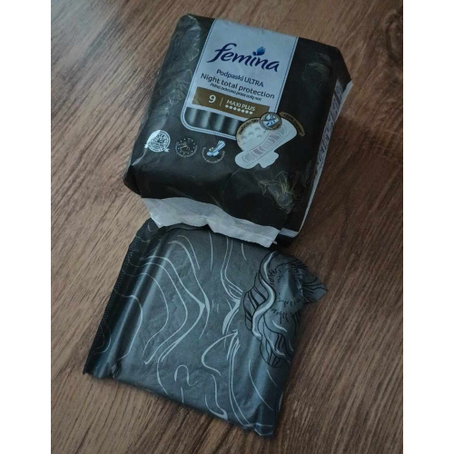 Femina All Night, Podpaski higieniczne Ultra Maximum Back Protection Night Plus - opinie | zdjęcie do recenzji od optostin