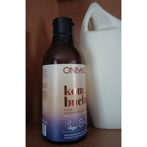 OnlyBio Kombucha, Tonik przeciw niedoskonałościom `Niacynamid + hydrolat z białej herbaty` - opinie | zdjęcie do recenzji od optostin