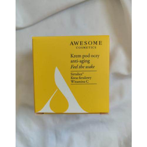Awesome Cosmetics Feel the wake, Krem pod oczy anti aging - opinie | zdjęcie do recenzji od marchewcia1991 - 3