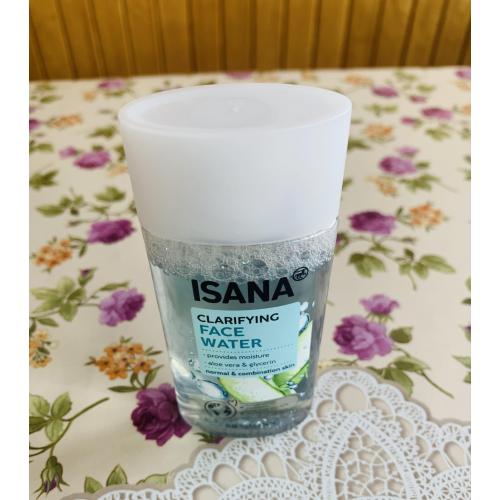 Isana Clarifying face water aloe vera & glyceryn (Tonik do twarzy z aloesem i gliceryną) - opinie | zdjęcie do recenzji od IwonaTeresaMaria