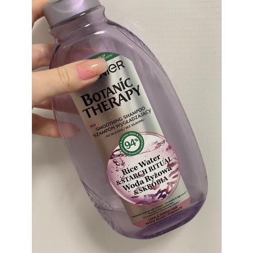 Garnier Botanic Therapy, Smoothing Shampoo, Rice Water & Starch Ritual (Wygładzający szampon do włosów z wodą ryżową) - opinie | zdjęcie do recenzji od Silephen