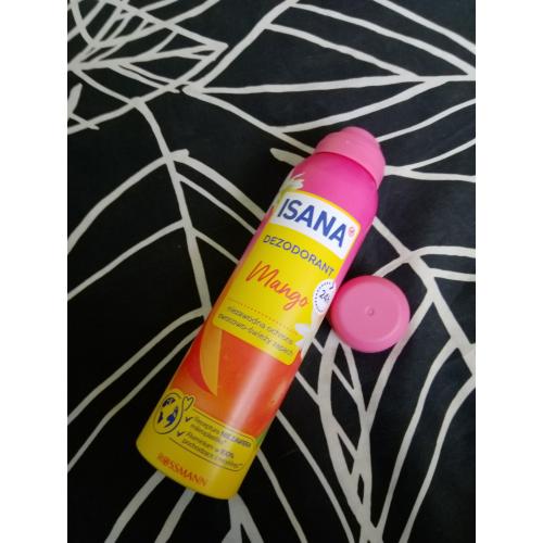 Isana Mango Deo Spray 24h (Dezodorant w sprayu `Mango`) - opinie | zdjęcie do recenzji od Owocowysad - 1