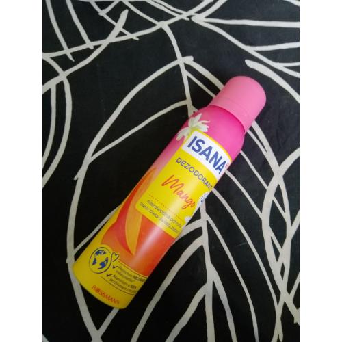 Isana Mango Deo Spray 24h (Dezodorant w sprayu `Mango`) - opinie | zdjęcie do recenzji od Owocowysad - 2