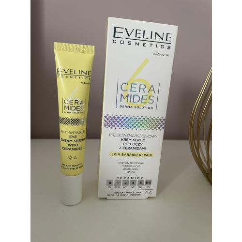 Eveline Cosmetics 6 Ceramides, Przeciwzmarszczkowy krem-serum pod oczy z ceramidami - opinie | zdjęcie do recenzji od Natxka12