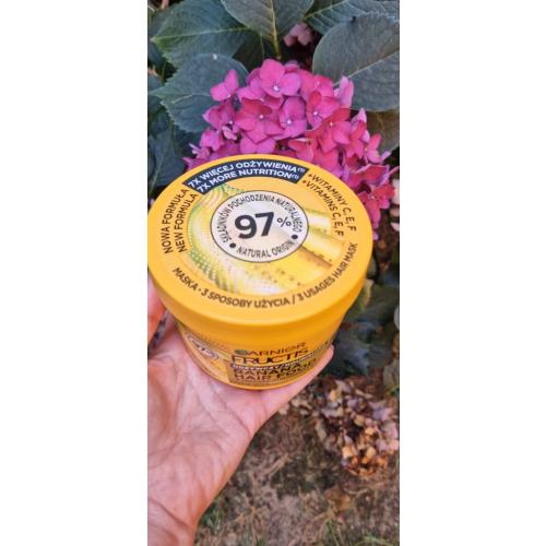 Garnier Fructis, Nourishing Banana Hair Food (Maska do włosów bardzo suchych (nowa wersja)) - opinie | zdjęcie do recenzji od bubinka89 - 2