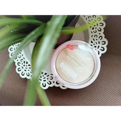 Isana Young, Cream & Powder Make-Up, Puder antybakteryjny przeciw wypryskom  2 w 1 - opinie | zdjęcie do recenzji od Alezwieje - 1