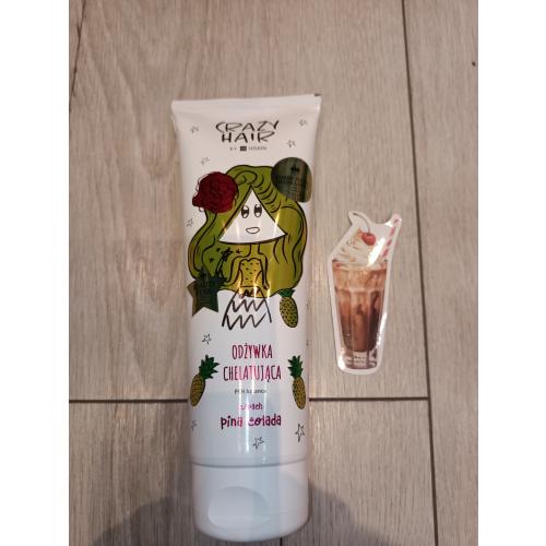 Crazy Hair Odżywka chelatuląca `Pina Colada` - opinie | zdjęcie do recenzji od LandOfBliss