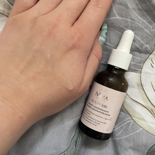Miya Cosmetics Beauty.Lab, Serum z prebiotykami do skóry problematycznej - opinie | zdjęcie do recenzji od Silephen