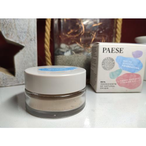 Paese Minerals, Matte Mineral Foundation (Matujący podkład mineralny (nowa wersja)) - opinie | zdjęcie do recenzji od akinommimiko26 - 2