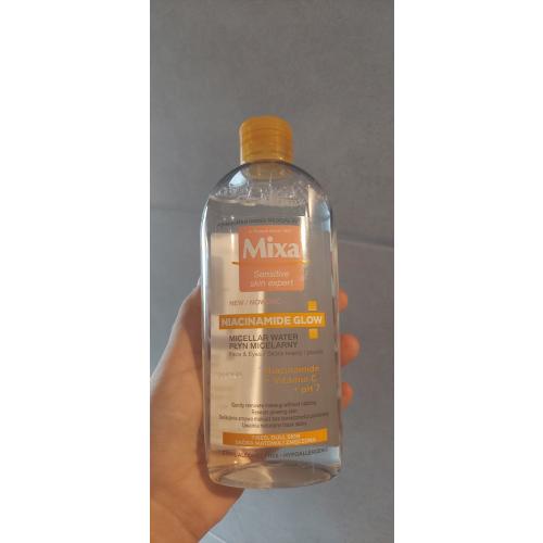 Mixa Niacinamide Glow, Micellar Water (Płyn micelarny do twarzy) - opinie | zdjęcie do recenzji od Malgos_es