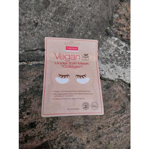 Purederm Vegan Under Eye Pads Collagen (Płatki kolagenowe pod oczy) - opinie | zdjęcie do recenzji od Smerfeta83