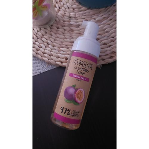 Biolove Passion Fruit, Cleansing Foam (Pianka do mycia twarzy `Marakuja`) - opinie | zdjęcie do recenzji od Testertopone
