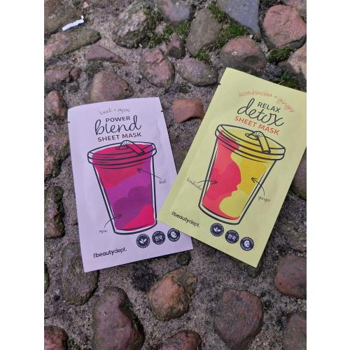 The Beauty Dept. Power Blend, Sheet Mask (Maska w płachcie z jagodami acai) - opinie | zdjęcie do recenzji od Smerfeta83 - 1