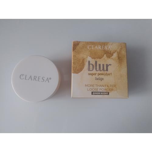 Claresa Blur Super Pow(d)er! Beige More Than Filter Loose Powder (Wygładzający sypki puder do twarzy) - opinie | zdjęcie do recenzji od wikis012