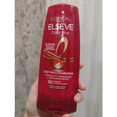 L'Oreal Paris Elseve, Color - Vive, Odżywka ochronna do włosów farbowanych (nowa wersja) - opinie | zdjęcie do recenzji od _RockOut