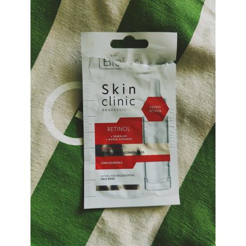 Bielenda Skin Clinic Professional, Maseczka liftingująco-regenerująca `Retinol + skwalan + masło cupuacu` - opinie | zdjęcie do recenzji od shewild