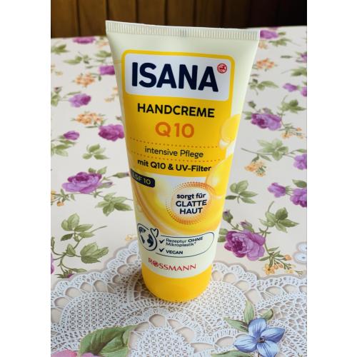 Isana Q10 Handcreme LSF 15 (Krem do rąk SPF 15) - opinie | zdjęcie do recenzji od IwonaTeresaMaria