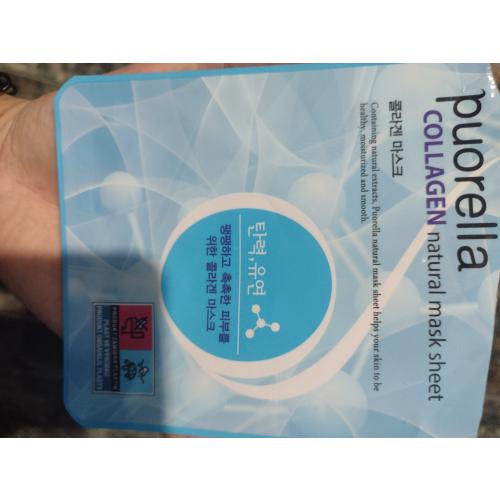Puorella Collagen Natural Mask Sheet (Odmładzająca maska do twarzy `Kolagen`) - opinie | zdjęcie do recenzji od Edka0626 - 1