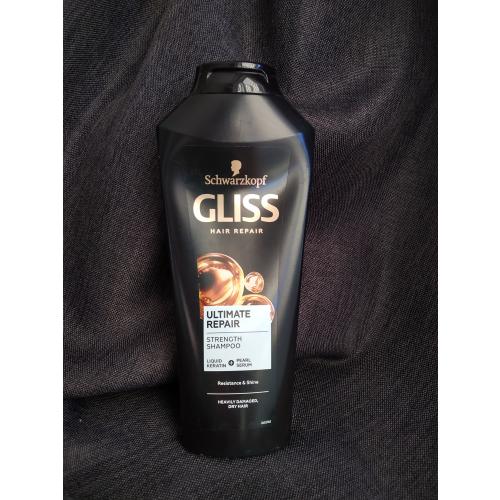 Schwarzkopf Gliss Ultimate Repair Strength Shampoo (Szampon z płynną keratyną i ekstraktem z czarnej perły do włosów mocno zniszczonych i suchych (nowa wersja)) - opinie | zdjęcie do recenzji od Avesammael