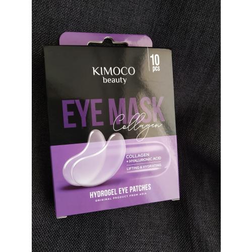 Kimoco Beauty Hydrogel Eye Patch Collagen & Hialuronic Acid (Hydrożelowe płatki pod oczy liftingująco-nawilżające) - opinie | zdjęcie do recenzji od Avesammael - 1
